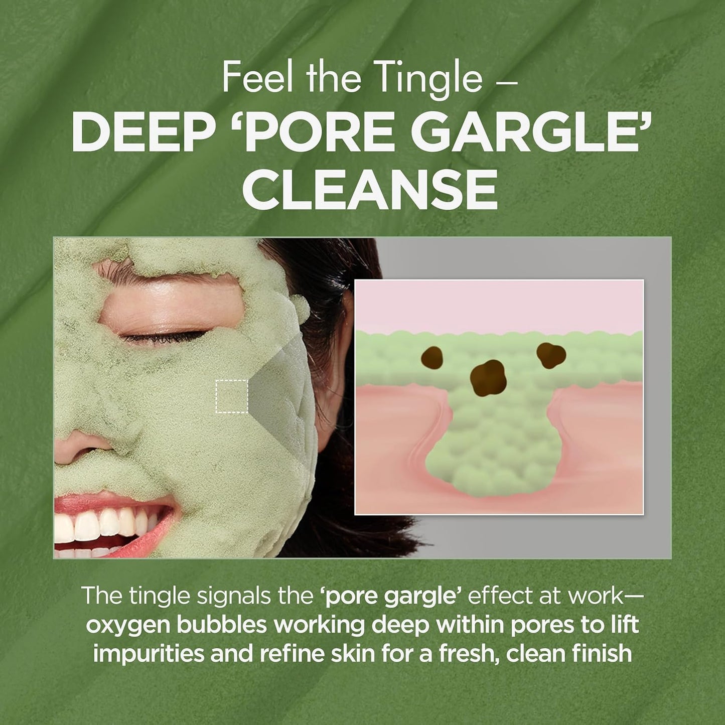 Viareline korean Holy Basil Bubble Deep Mask™