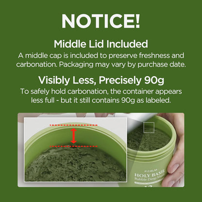 Viareline korean Holy Basil Bubble Deep Mask™